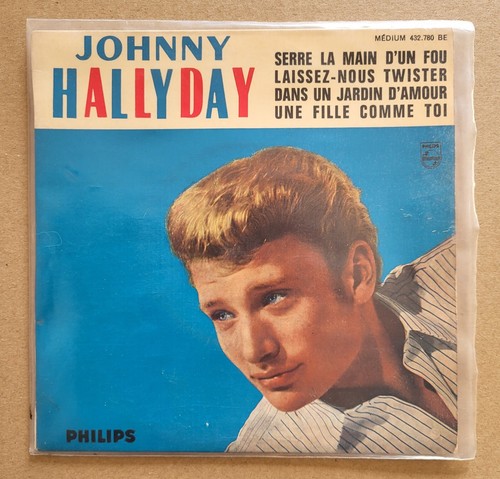 45t johnny hallyday laissez - ep,