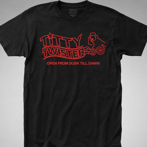 Shirt titty twister bar club - t-shirt,