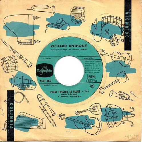 Tours vinyle richard - 45,