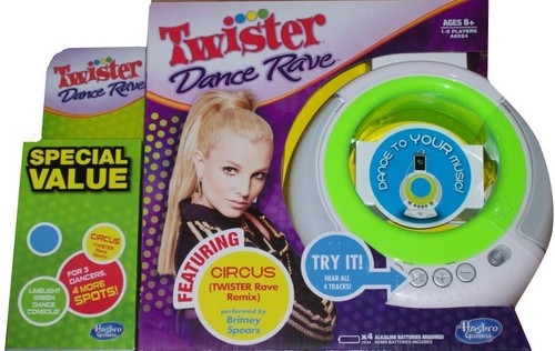 Hasbro twister dance rave - twister,